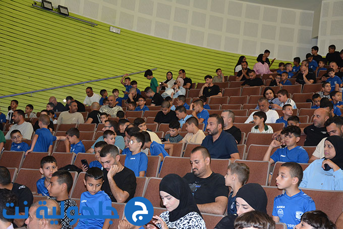 نجاح باهر لحفل اختتام الموسم الرياضي للمدرسة الكروية في جلجولية